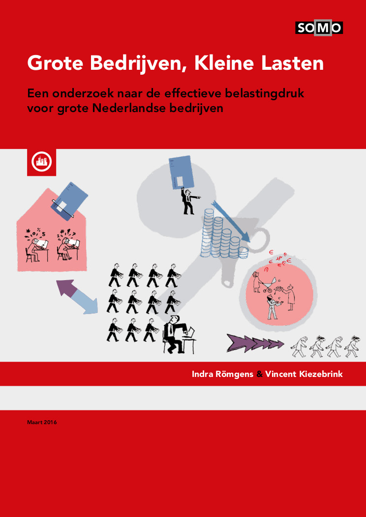 publication cover - Grote Bedrijven, Kleine lasten