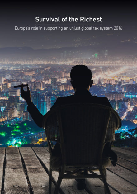 publication cover - Survival of the Richest